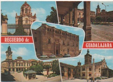 Postal E01422: imágenes de Guadalajara