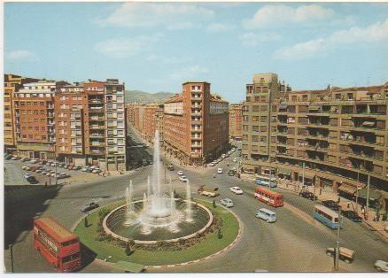 Postal E01427: Plaza de Zabalburu, Bilbao