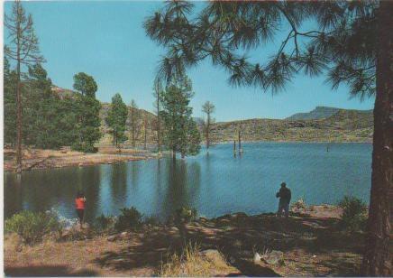 Postal E01407: Presa de las Niñas, Gran Canaria