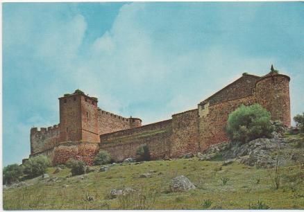 Postal E01380: Castillo de la Encomienda Badajoz
