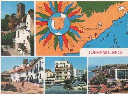 Postal E01382: Imágenes de Torremolinos