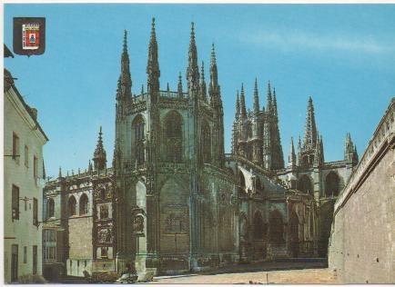 Postal E01385: Catedral de Burgos