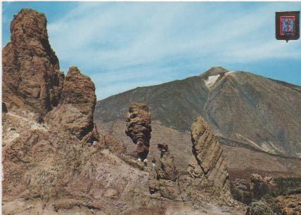 Postal E01391: Pico del Teide desde las Cañadas Tenerife