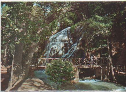 Postal E01393: Cascada el Iris, Monsterio de Piedra, Zaragoza