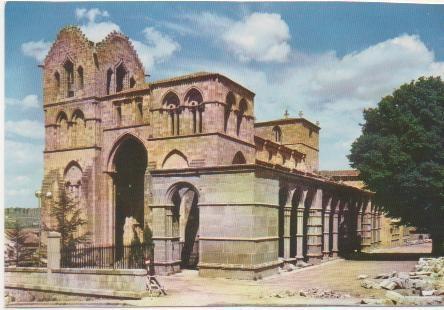 Postal E01400: iglesia de S.Vicente, Avila