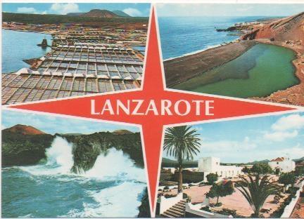 Postal E01403: Imágenes isla de los Volcanes, Lanzarote
