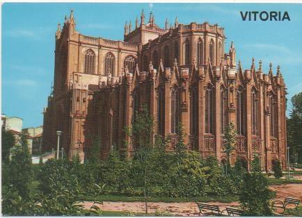 Postal E01474: Parroquia de María Inmaculada, Vitoria