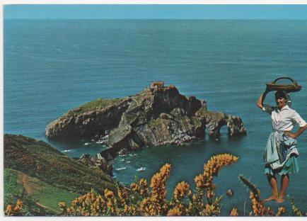 Postal E01475: San Juan de Gaztelugatxe, Vizcaya