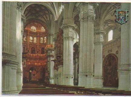 Postal E01483: Capilla Mayor, Catedral de Granada