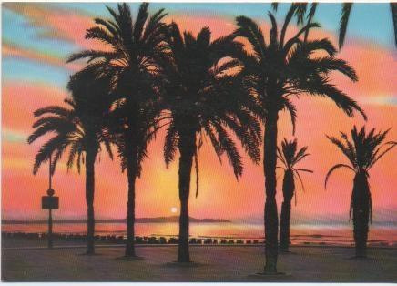 Postal E01468: Puesta de Sol