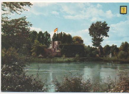Postal E01451: Palacio Real, Rio Tajo, Aranjuez