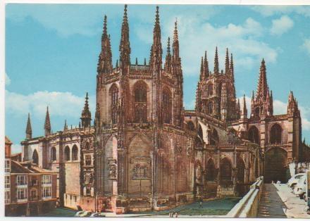 Postal E01457: Abside, Catedral de Burgos