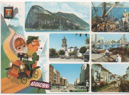Postal E01374: imágenes de Algeciras