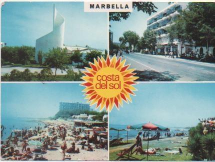 Postal E01290: Vistas de Marbella