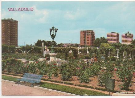 Postal E01292: Parque Isabel la Cátolica, Valladolid