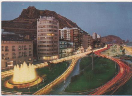 Postal E01295: Plaza Puerta del mar, Alicante