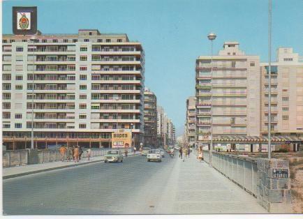 Postal E01303: Puente y Calle Capitán Cortés, Elche, Alicante