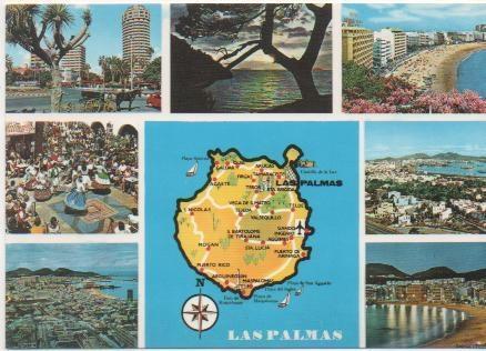 Postal E01263: imágenes de Las Palmas de Gran Canaria