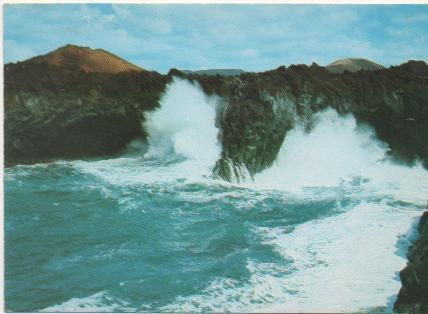 Postal R01268: Los Hervideros, Lanzarote