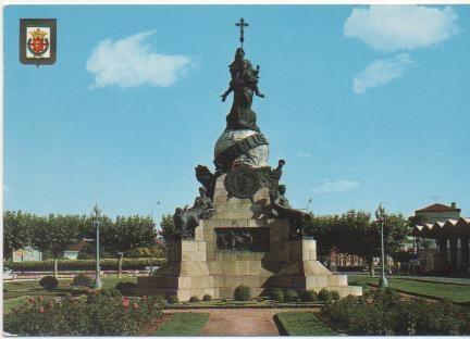 Postal E01272: Monumento a Cristobal Colón, Valladolid