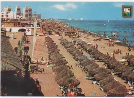 Postal E01316: Playa del Bajondillo, Torremolinos