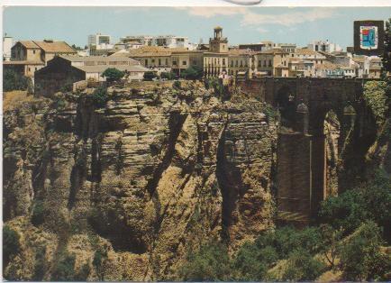 Postal E01318: Puente Nuevo, Ronda, Málaga