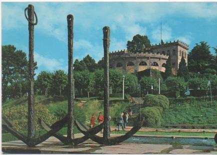 Postal E01336: Monte del Castro. Monumento de los Galeones de Rande, Vigo