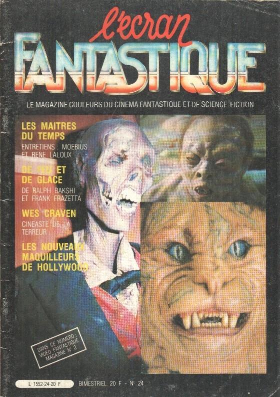 Revista: L'Ecran Fantastique 24 (Francés)