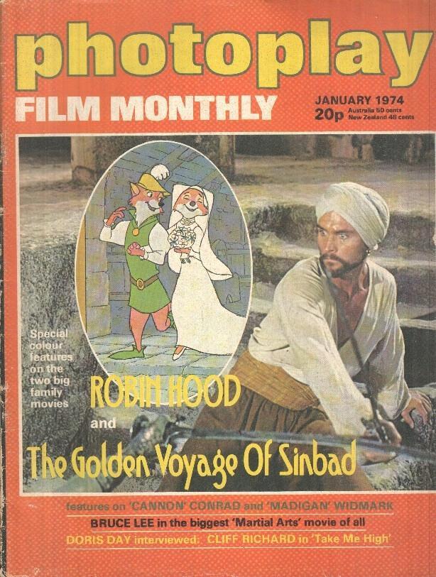Revista: Photoplay Film Monthly - January 1974 (INGLÉS)