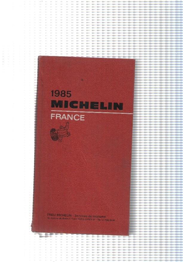 Guia Michelin 1985: France