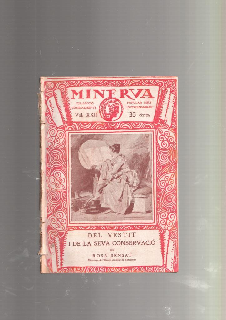 Revista Minerva volumen XXII: Del vestit i de la seva conservacio