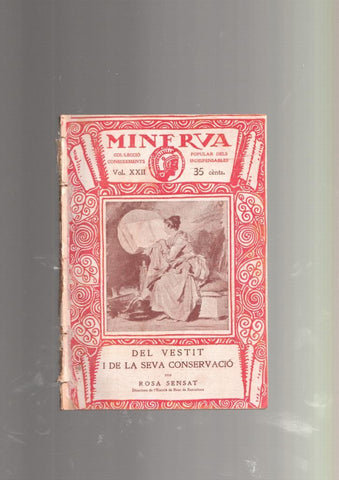 Revista Minerva volumen XXII: Del vestit i de la seva conservacio