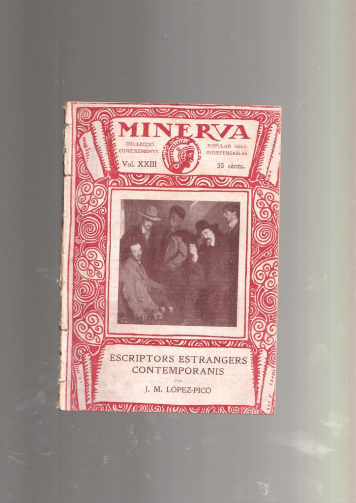 Revista Minerva volumen XXIII: Escriptors estrangers contemporanis