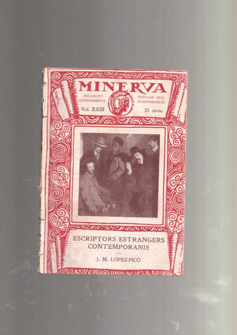 Revista Minerva volumen XXIII: Escriptors estrangers contemporanis