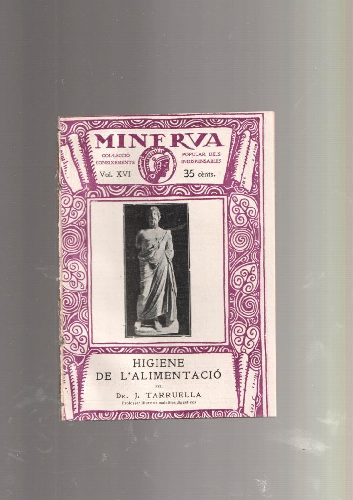 Revista Minerva volumen XVI: Higiene de l'alimentacio