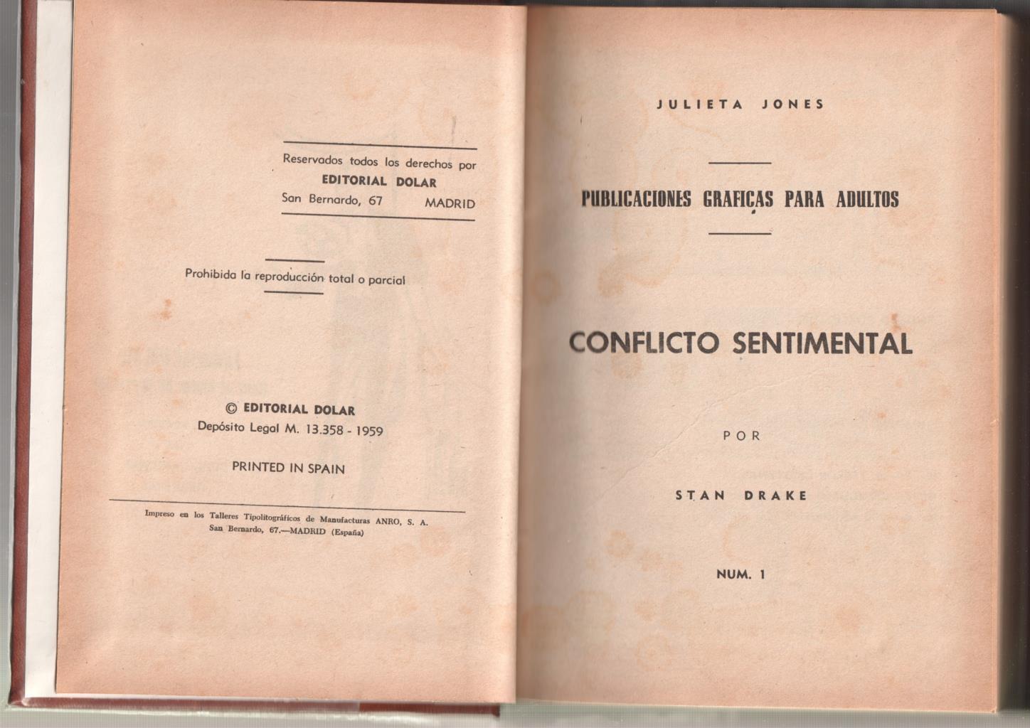 Dolar: Julieta Jones : 2 tomos con 19 cuadernos