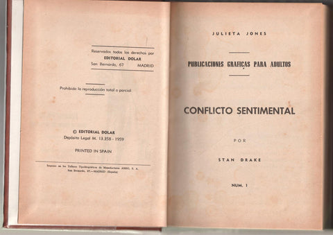 Dolar: Julieta Jones : 2 tomos con 19 cuadernos