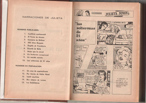 Dolar: Julieta Jones : 2 tomos con 19 cuadernos
