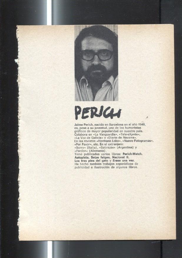 Perich: juego de 31 paginas con chistes