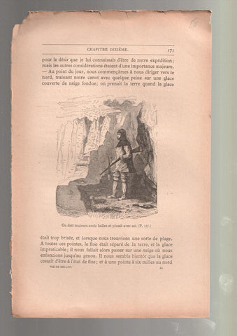 Hoja numero 28 con ilustracion de la obra J.Bellot 