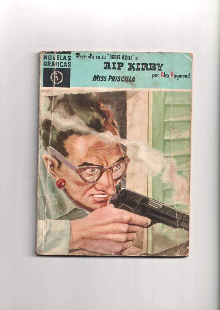 Rip Kirby serie azul numero 05: Miss Priscilla (numerado 2 en interior)
