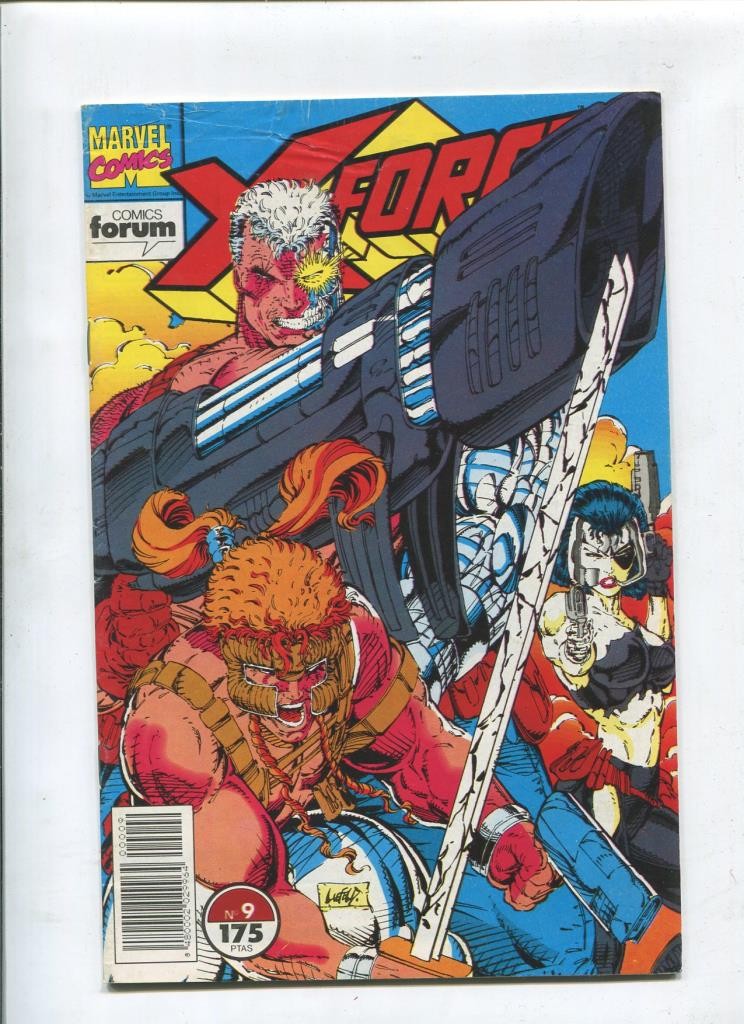 Planeta: X Force volumen 1 numero 09: Bajo tierra sobre el cielo