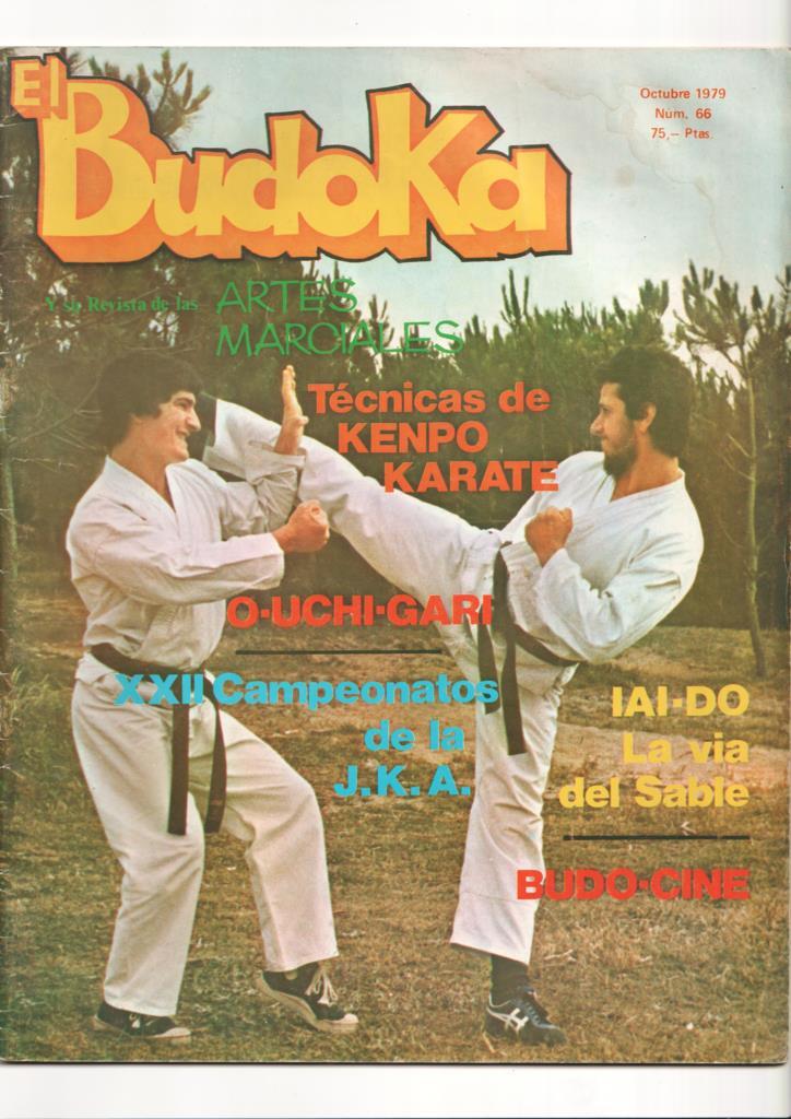 Revista: El Budoka num 66 octubre 1979. Revista Artes Marciales. Budo - Cine ¿quien mato a Bruce Lee?, entrevista con Adolfo Ros
