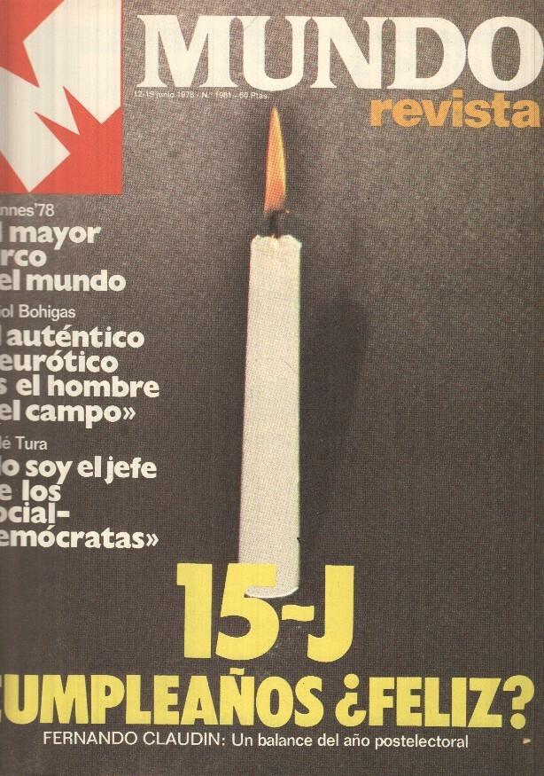 Mundo Revista semanal numero 1981