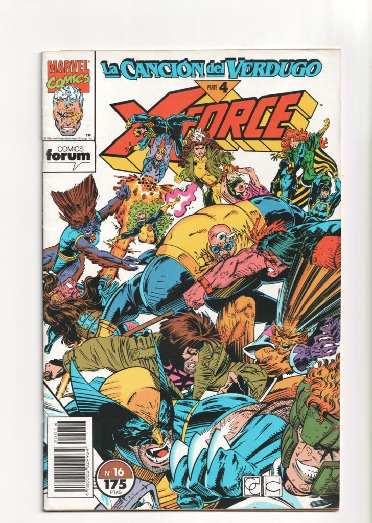 Planeta: X Force volumen 1 numero 16: La cancion del verdugo, 4ª parte