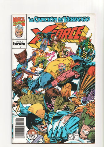 Planeta: X Force volumen 1 numero 16: La cancion del verdugo, 4ª parte