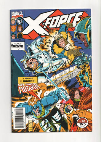 Planeta: X Force volumen 1 numero 20: Indice de los nuevos mutantes 13 al 24