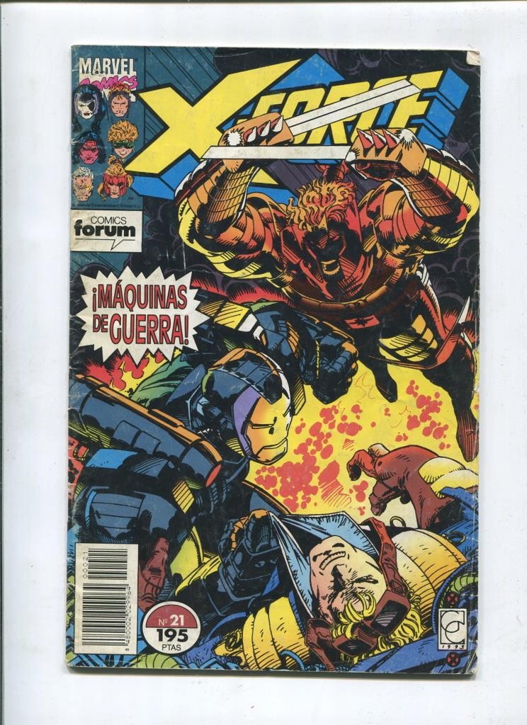 Planeta: X Force volumen 1 numero 21: Maquinas de guerra