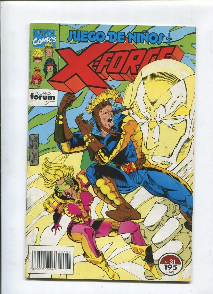 Planeta: X Force volumen 1 numero 31: Juego de niños