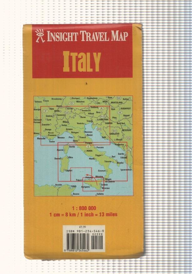 Italy. Insight Travel map